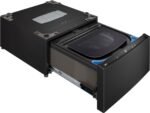 LG – SideKick 1.0 Cu. Ft. High-Efficiency Smart Top Load Pedestal Washer – Black steel - Image 14