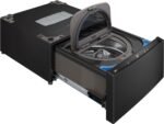 LG – SideKick 1.0 Cu. Ft. High-Efficiency Smart Top Load Pedestal Washer – Black steel - Image 11