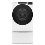 Whirlpool – 5.0 Cu. Ft. High-Efficiency Stackable Front Load Washer with Quick Wash Cycle – White