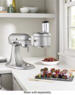 KitchenAid – KSM2FPA Food Processor Attachment Kit with Commercial Style Dicing – Silver - Image 11