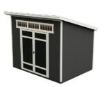 Professionally Installed 10 x 8 Modern Office Shed - Image 3