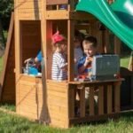 Backyard Discovery Bristol Point Cedar Swing Set/Playset(Assembled) - Image 3