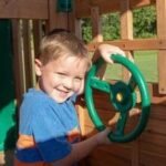 Backyard Discovery Bristol Point Cedar Swing Set/Playset(Assembled) - Image 7