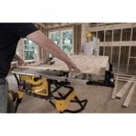 DeWalt DWE7491RS 10″ Jobsite Table Saw 32 – 1/2″ (82.5cm) Rip Capacity, and a Rolling Stand - Image 8