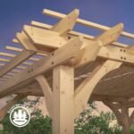 14X10 FAIRHAVEN PERGOLA NATURAL - Image 5