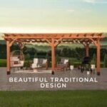 20X12 BEAUMONT PERGOLA – BROWN - Image 2