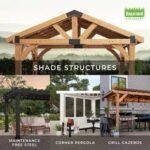 20X12 BEAUMONT PERGOLA – BROWN - Image 11