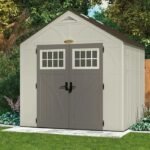 Tremont 8 ft. W x 7 ft. D Resin Storage Shed - Image 2