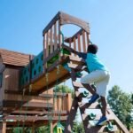 Woodridge Elite All Cedar Wooden Swing Set - Image 10