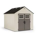 Suncast  8-ft x 10-ft Tremont Gable Resin Storage Shed (Floor Included) - Image 6