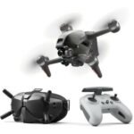 DJI FPV Combo – First-Person View Drone UAV Quadcopter with 4K Camera, S Flight Mode, Super-Wide 150° FOV, HD Low-Latency Transmission, Emergency Brake and Hover, Gray (B08NQD4FBW)