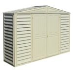 DuraMax 10.5ft x 2.75ft SidePro Vinyl Shed with Foundation Kit - Image 3