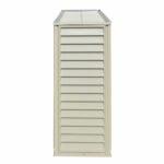 DuraMax 10.5ft x 2.75ft SidePro Vinyl Shed with Foundation Kit - Image 9