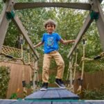 KidKraft Gladiator Quest Swing Set Gray - Image 4