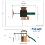 Backyard Discovery Endeavor Cedar Swing Set - Image 7
