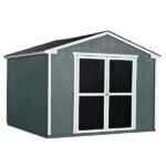 Handy Home Products Princeton 10 ft. x 10 ft. Wood Storage Shed