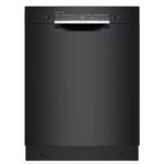 Bosch 300 Series 24″ Black Built in Dishwasher