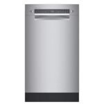 Bosch – 300 Series 18″ ADA Front Control Built-In Dishwasher with 3rd Rack